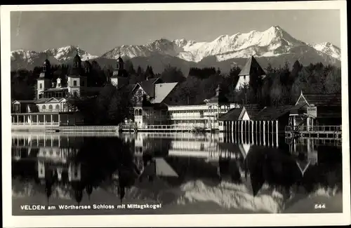 Ak Velden am Wörther See Kärnten, schöne Detailansicht