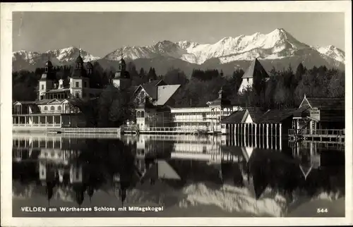 Ak Velden am Wörther See Kärnten, schöne Detailansicht