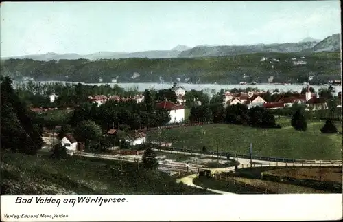 Ak Velden am Wörther See Kärnten, schöne Detailansicht