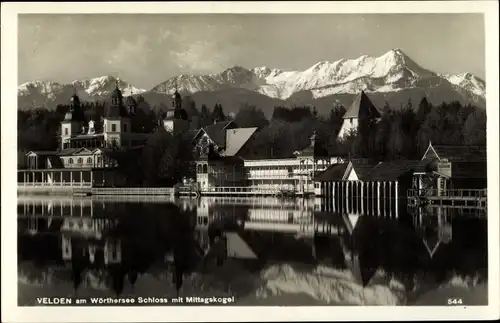 Ak Velden am Wörther See Kärnten, schöne Detailansicht