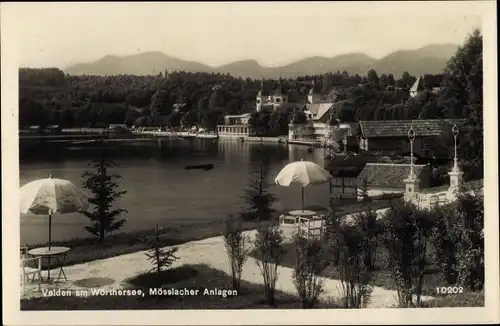 Ak Velden am Wörther See Kärnten, schöne Detailansicht