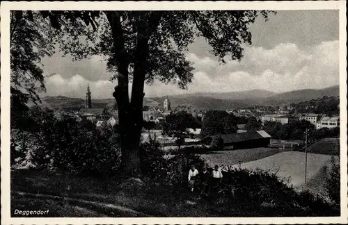 Ak Deggendorf in Niederbayern, schöne Detailansicht