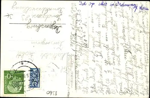 Ak Deggendorf in Niederbayern, schöne Detailansicht