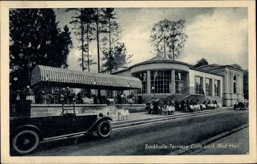 Ak Bad Hall in Oberösterreich, schöne Detailansicht