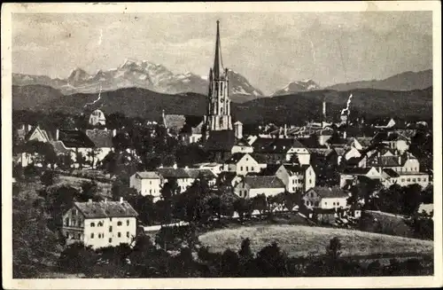 Ak Bad Hall in Oberösterreich, schöne Detailansicht