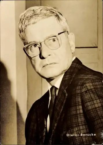 Ak Schauspieler Dieter Borsche, Portrait