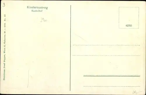 Ak Klosterneuburg in Niederösterreich, schöne Detailansicht