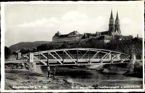 Ak Klosterneuburg in Niederösterreich, schöne Detailansicht