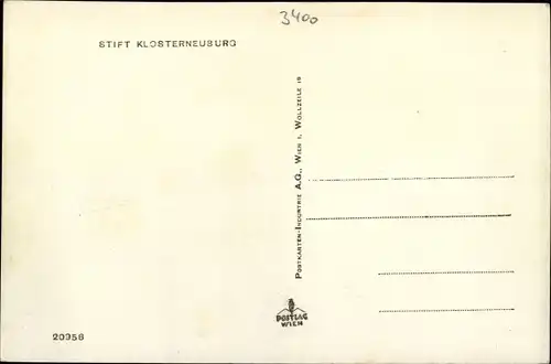 Ak Klosterneuburg in Niederösterreich, schöne Detailansicht