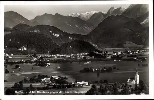 Ak Golling an der Salzach Salzburg, schöne Detailansicht