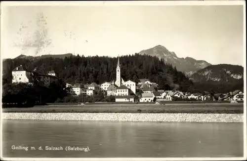 Ak Golling an der Salzach Salzburg, schöne Detailansicht