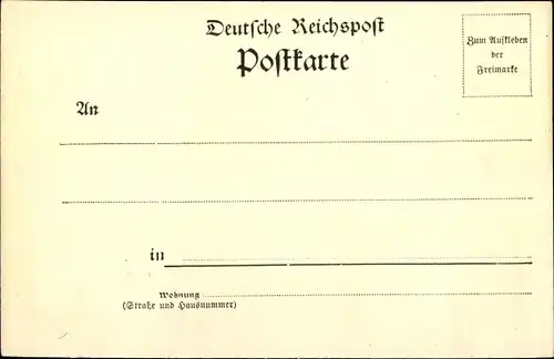 Ak Weimar in Thüringen, schöne Detailansicht