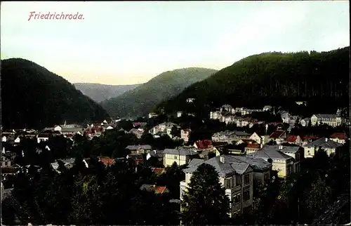 Ak Friedrichroda in Thüringen, schöne Detailansicht