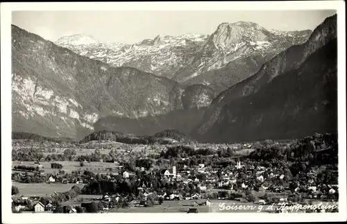 Ak Bad Goisern am Hallstättersee in Oberösterreich, schöne Detailansicht