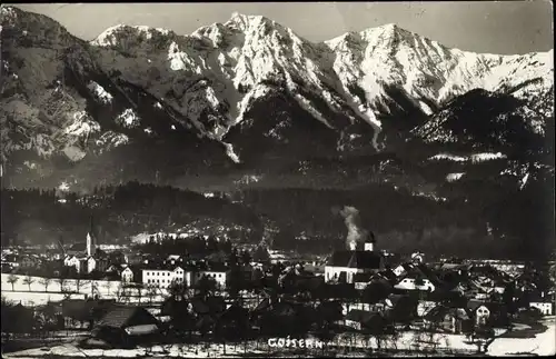 Ak Bad Goisern am Hallstättersee in Oberösterreich, schöne Detailansicht