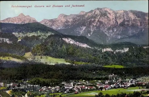 Ak Bad Goisern am Hallstättersee in Oberösterreich, schöne Detailansicht