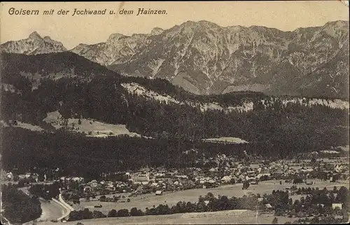 Ak Bad Goisern am Hallstättersee in Oberösterreich, schöne Detailansicht