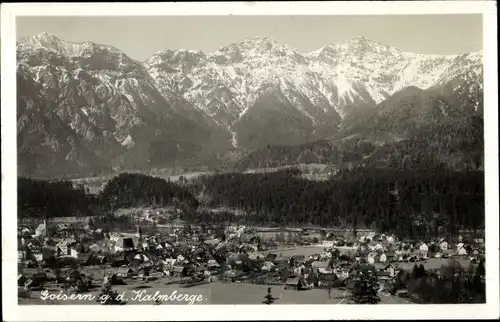 Ak Bad Goisern am Hallstättersee in Oberösterreich, schöne Detailansicht