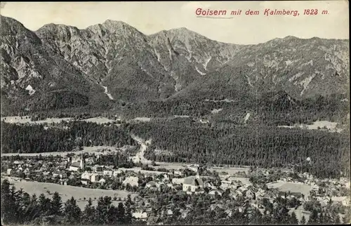 Ak Bad Goisern am Hallstättersee in Oberösterreich, schöne Detailansicht