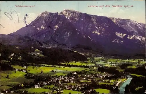 Ak Bad Goisern am Hallstättersee in Oberösterreich, schöne Detailansicht