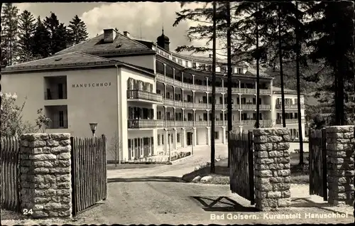 Ak Bad Goisern am Hallstättersee in Oberösterreich, schöne Detailansicht