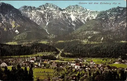 Ak Bad Goisern am Hallstättersee in Oberösterreich, schöne Detailansicht