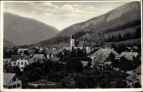 Ak Bad Goisern am Hallstättersee in Oberösterreich, schöne Detailansicht