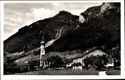 Ak Erl in Tirol, schöne Detailansicht