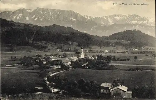 Ak Erl in Tirol, schöne Detailansicht