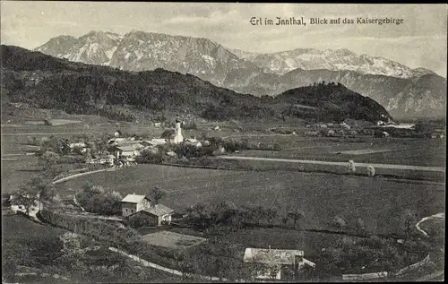 Ak Erl in Tirol, schöne Detailansicht