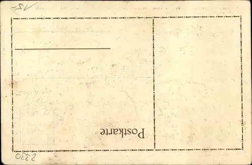 Künstler Ak Eckernförde in Schleswig Holstein, 75jh Gedenkfeier des Ehrentages, 05. April 1924