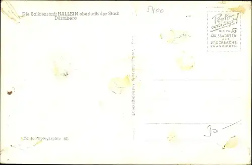 Ak Hallein Tennengau in Salzburg, schöne Detailansicht