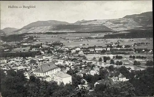 Ak Hallein Tennengau in Salzburg, schöne Detailansicht