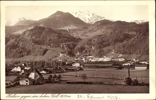 Ak Hallein Tennengau in Salzburg, schöne Detailansicht