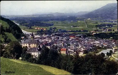 Ak Hallein Tennengau in Salzburg, schöne Detailansicht