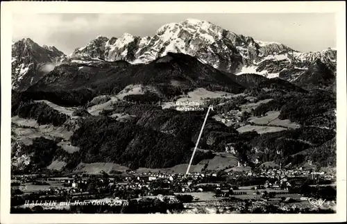 Ak Hallein Tennengau in Salzburg, schöne Detailansicht