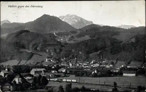 Ak Hallein Tennengau in Salzburg, schöne Detailansicht