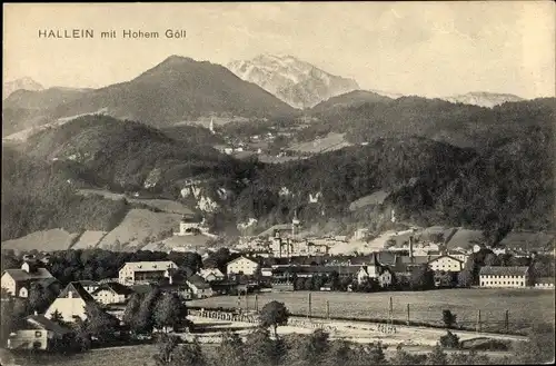 Ak Hallein Tennengau in Salzburg, schöne Detailansicht