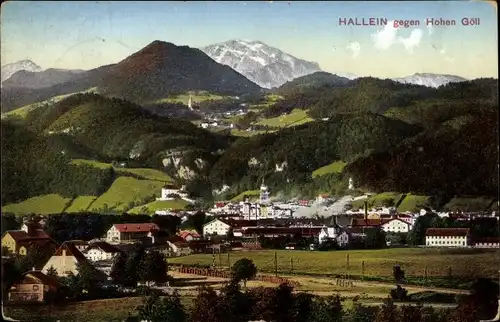 Ak Hallein Tennengau in Salzburg, schöne Detailansicht