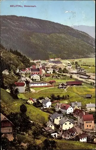 Ak Selzthal in der Steiermark, schöne Detailansicht