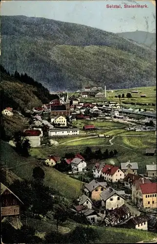 Ak Selzthal in der Steiermark, schöne Detailansicht