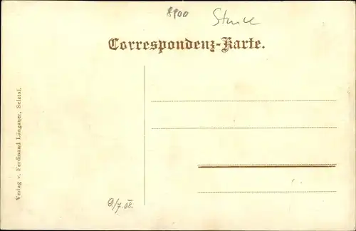 Ak Selzthal in der Steiermark, schöne Detailansicht