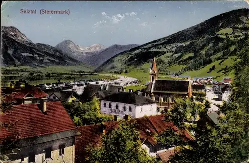 Ak Selzthal in der Steiermark, schöne Detailansicht