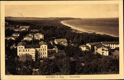 Ak Göhren auf Rügen, schöne Detailansicht