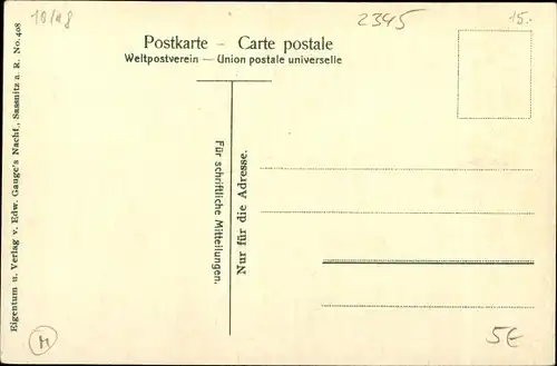 Ak Göhren auf Rügen, schöne Detailansicht