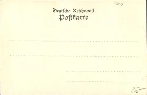Ak Kappeln an der Schlei, Kaiserliches Postamt, Schulhaus, Justizgebäude, Teilansicht der Stadt