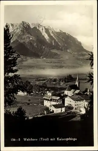 Ak Walchsee in Tirol, schöne Detailansicht