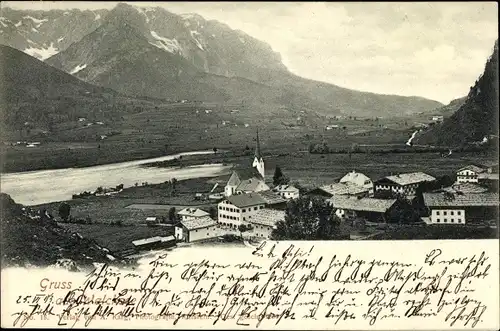 Ak Walchsee in Tirol, schöne Detailansicht