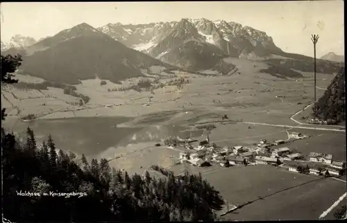 Ak Walchsee in Tirol, schöne Detailansicht