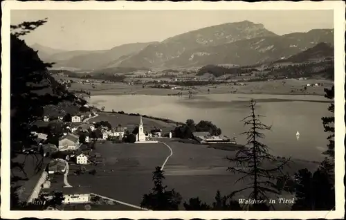 Ak Walchsee in Tirol, schöne Detailansicht